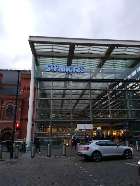 St Pancras station